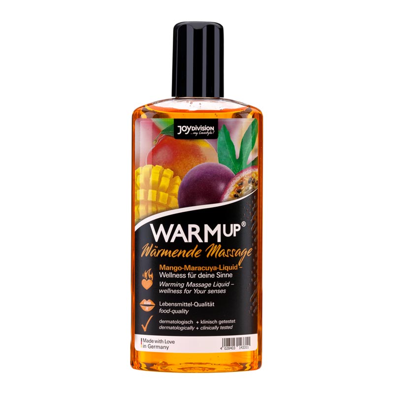 Huile de massage chauffante Mangue & Passion