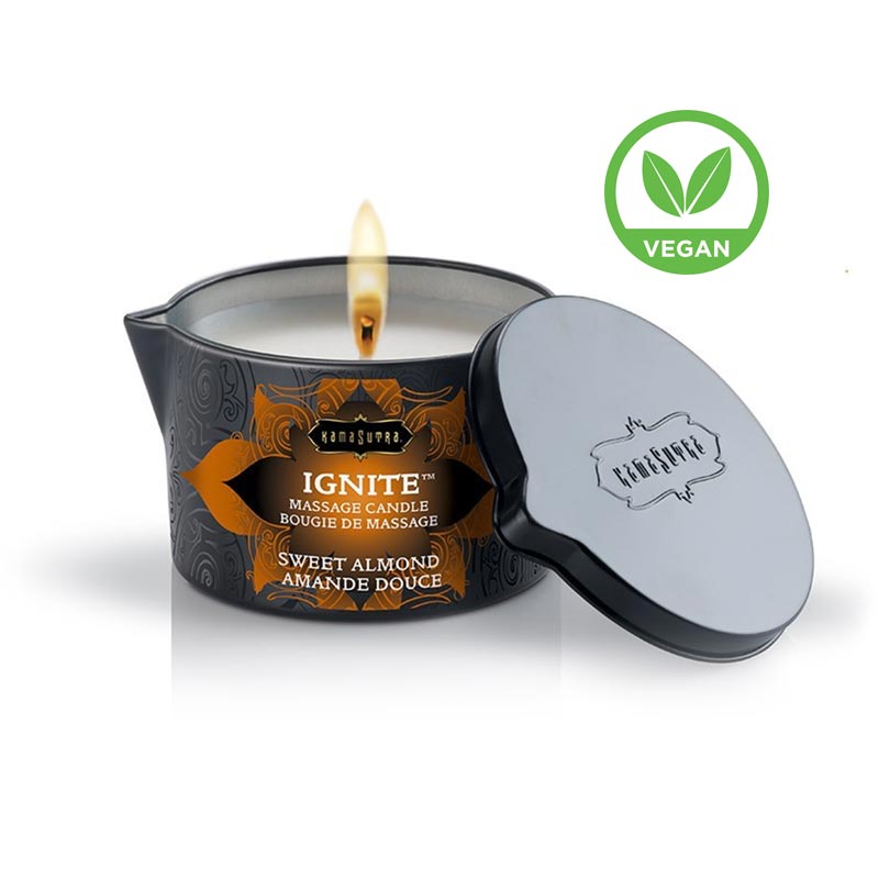 Bougie de Massage Kama Sutra Amande Douce