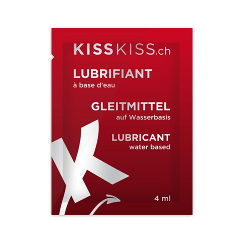 Lubrifiant à base d'eau en sachet