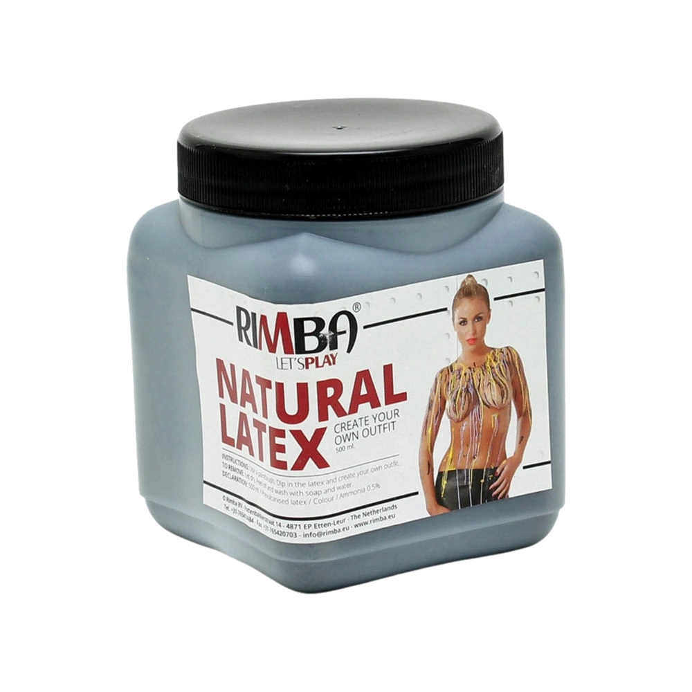 Latex liquide naturel noir 450 ml