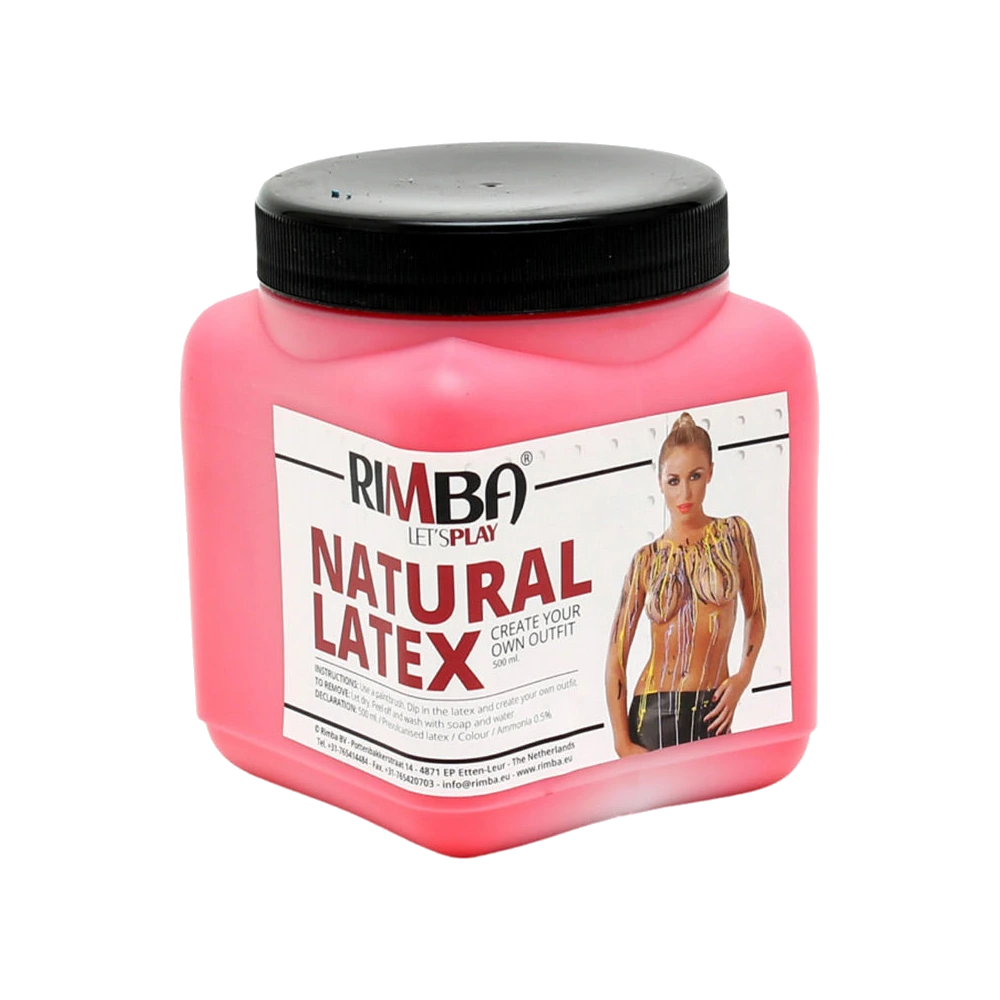 Latex liquide naturel rouge Rimba 450 ml