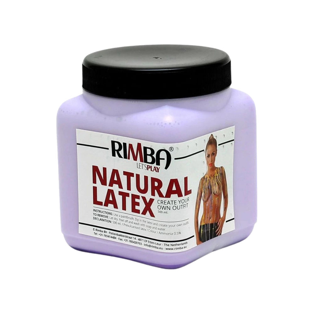 Latex liquide naturel violet Rimba
