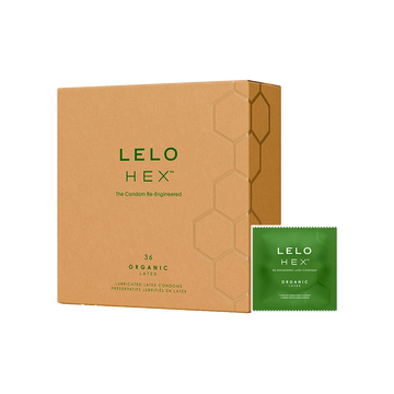 Préservatifs HEX Organic Naturels (36 pièces)