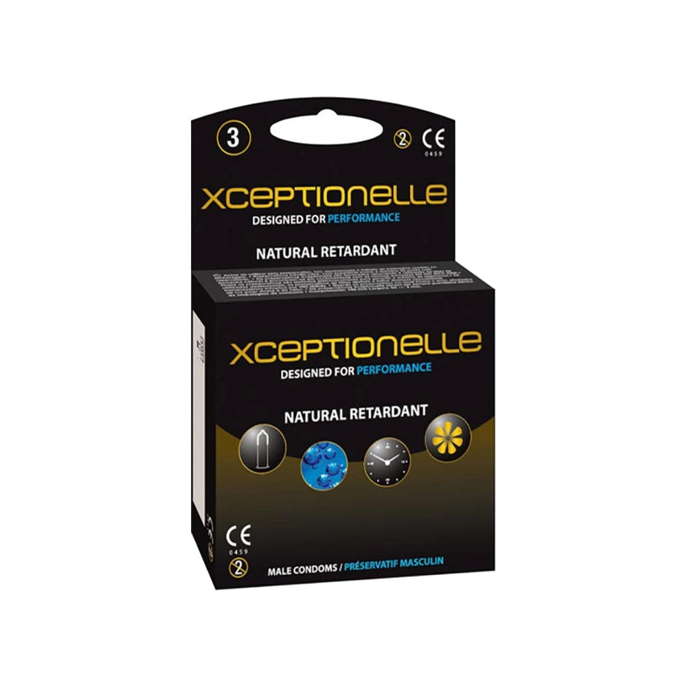 Préservatifs Retardants Technosex Xceptionelle (3x)