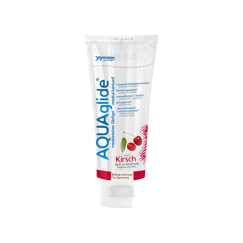 Lubrifiant AQUAglide Goût Cerise 100 ml