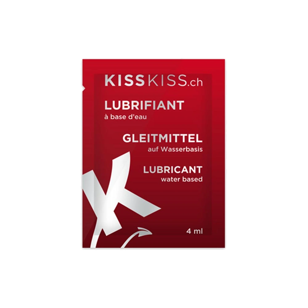 Lubrifiant à base d'eau en sachet