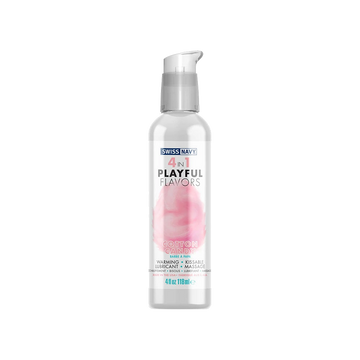 Gel de massage chauffant saveur Barbe à papa