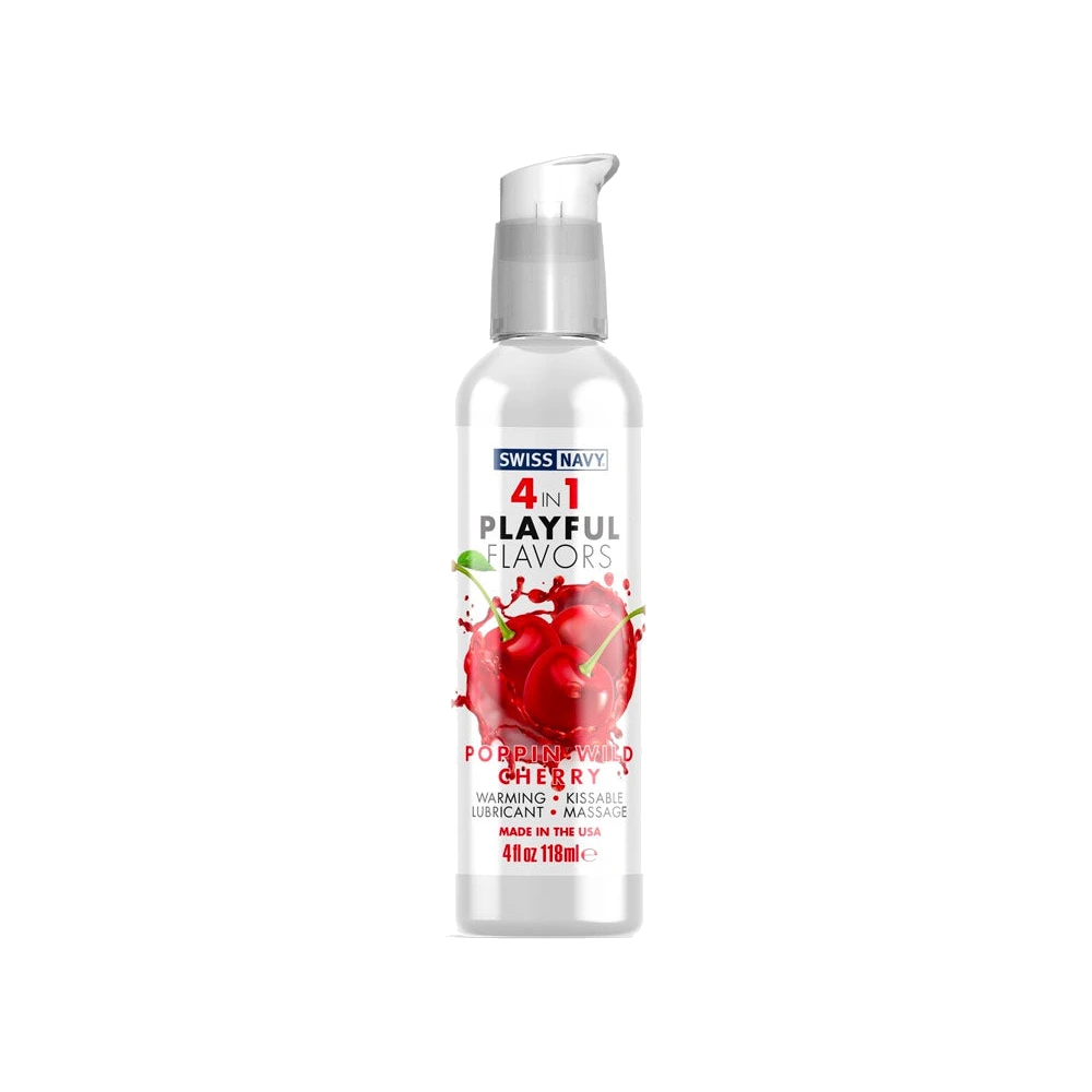 Lubrifiant Chauffant et Gourmand Cerise