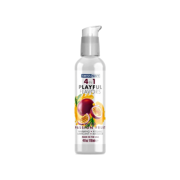 Lubrifiant 4-en-1 saveur Fruit de la Passion