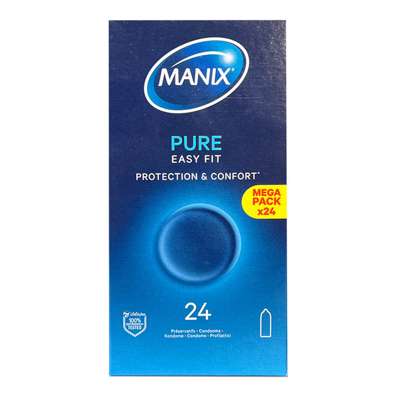 Préservatifs Pure Easy Fit (24x)
