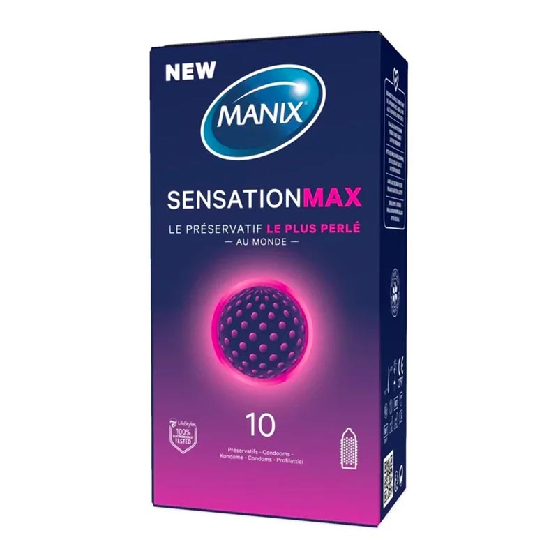 Préservatifs Sensation Max texturés (10x)