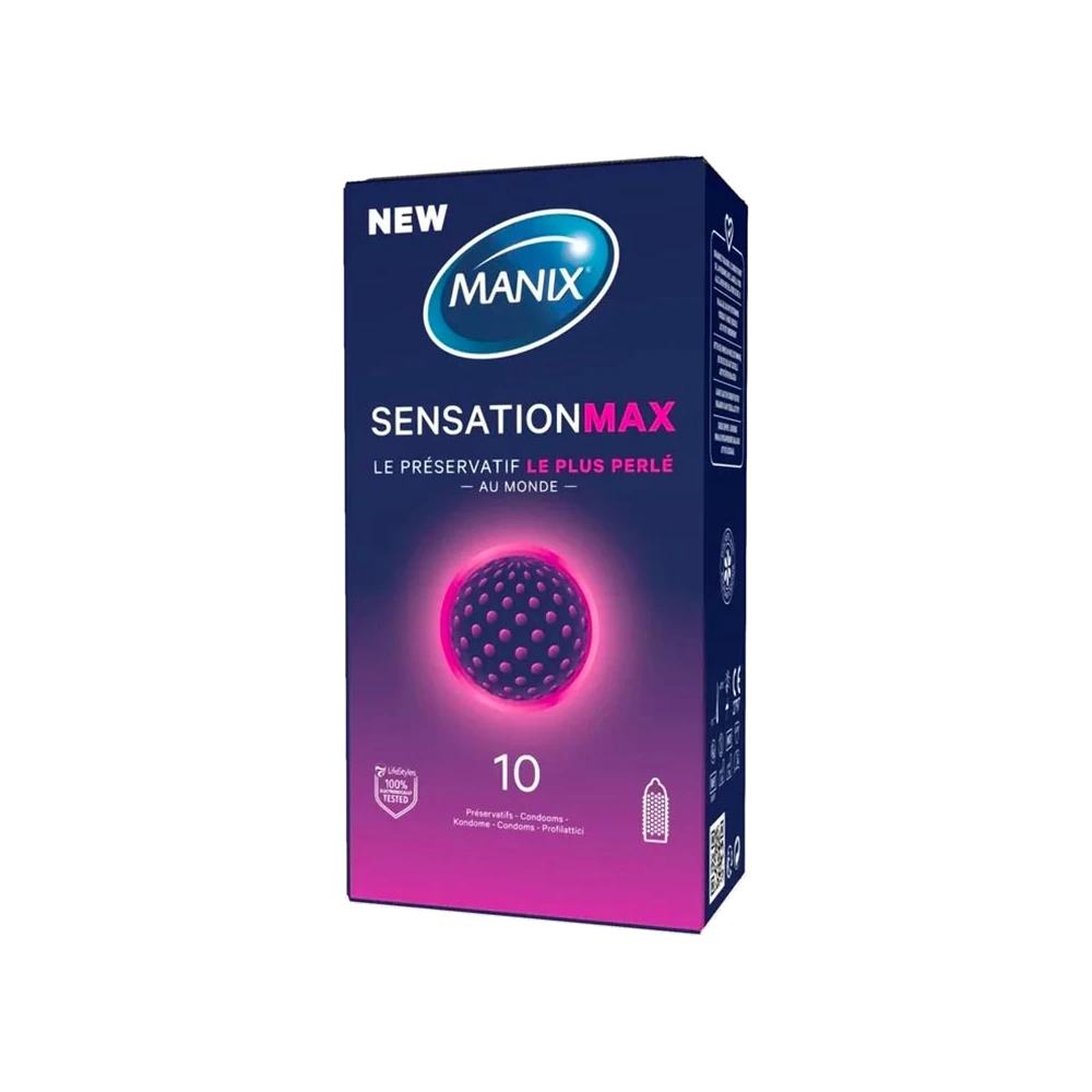 Préservatifs Sensation Max texturés (10x)
