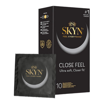 SKYN Préservatifs Close Feel sans latex (10 pièces)