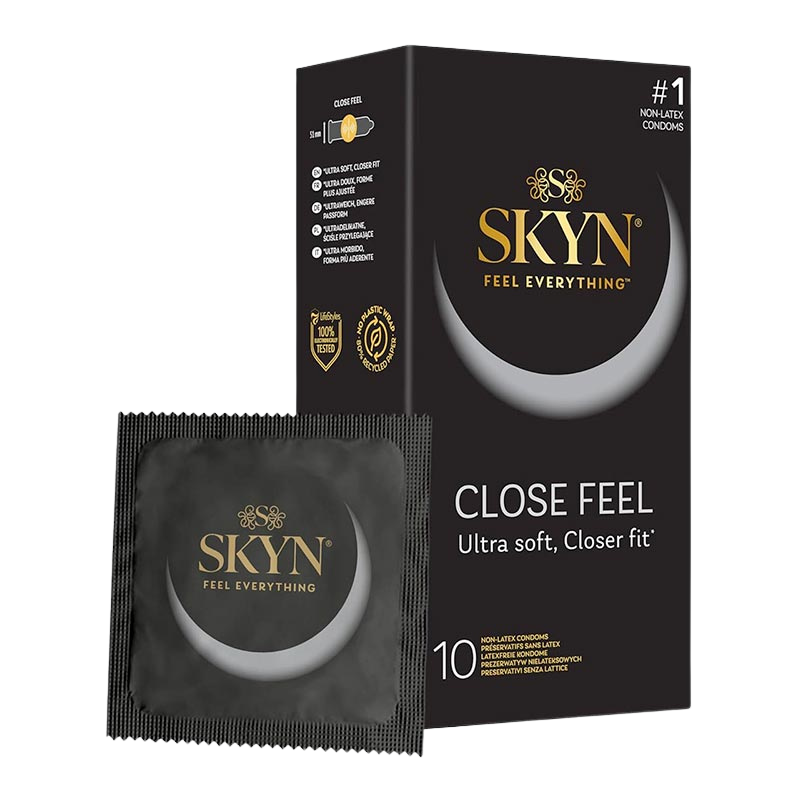 SKYN Préservatifs Close Feel sans latex (10 pièces)