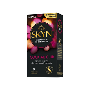 Préservatifs aromatisés Skyn Cocktail Club