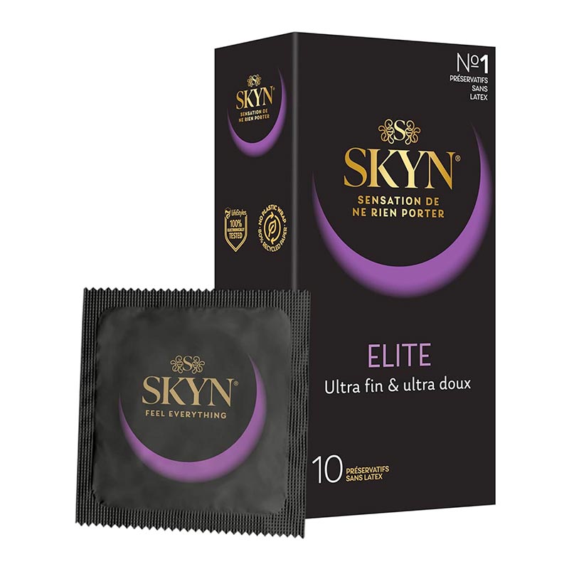 Manix Préservatifs Skyn Elite ultra-fins sans latex