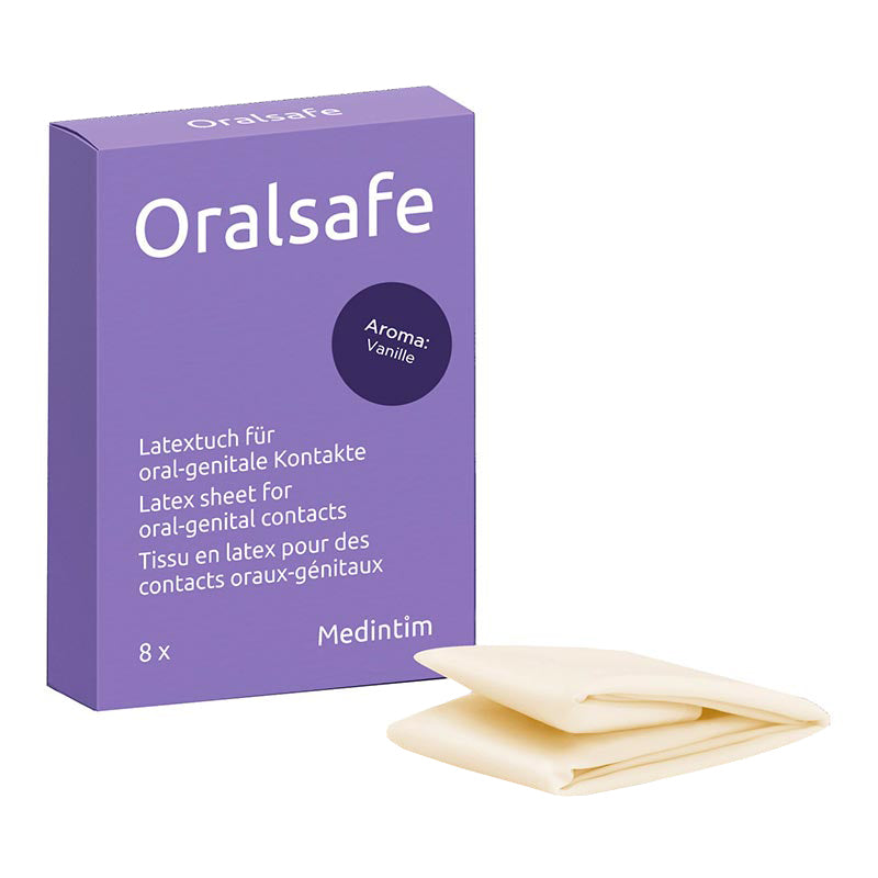 Préservatifs buccaux Oralsafe goût Vanille