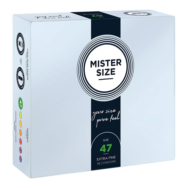 Mister Size Condoms Size 47 mm (10 pieces)