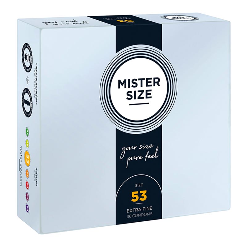 Mister Size Custom Fit Condoms Size 53 mm