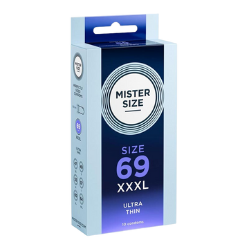 Mister Size Massgeschneiderte extra grosse Kondome 69 mm