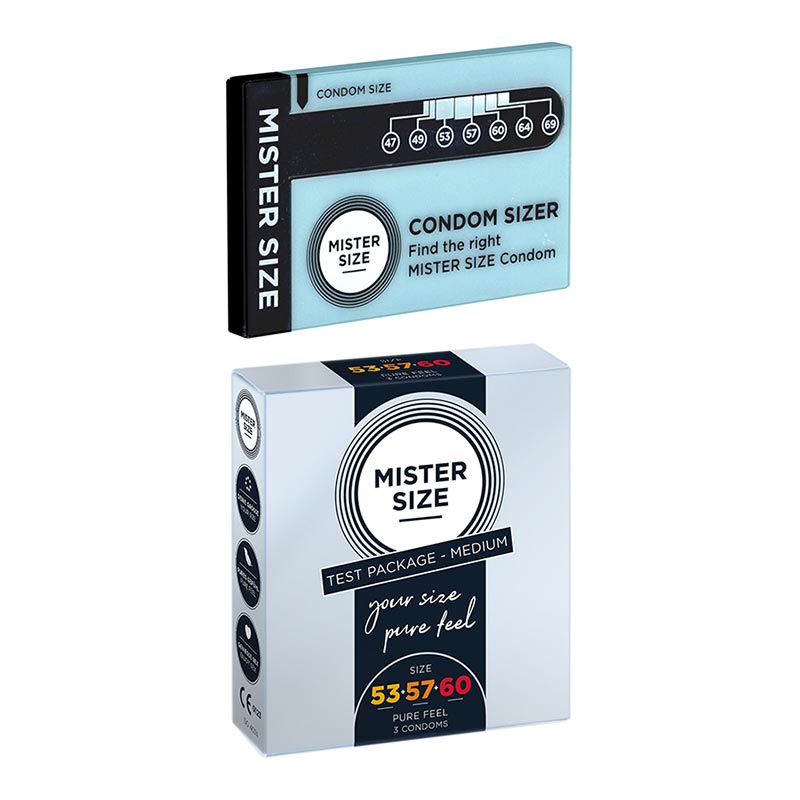Pack découverte Préservatifs Mister Size