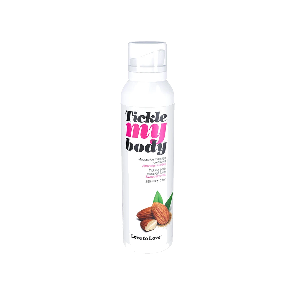 Mousse de massage crépitante aux amandes