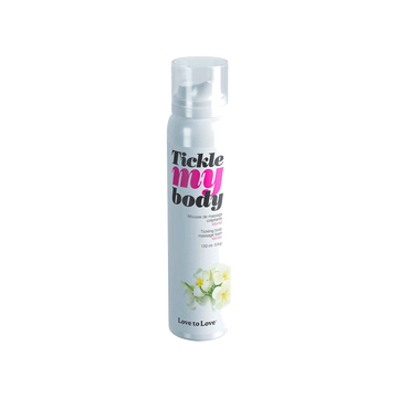 Mousse de massage crépitante au monoï