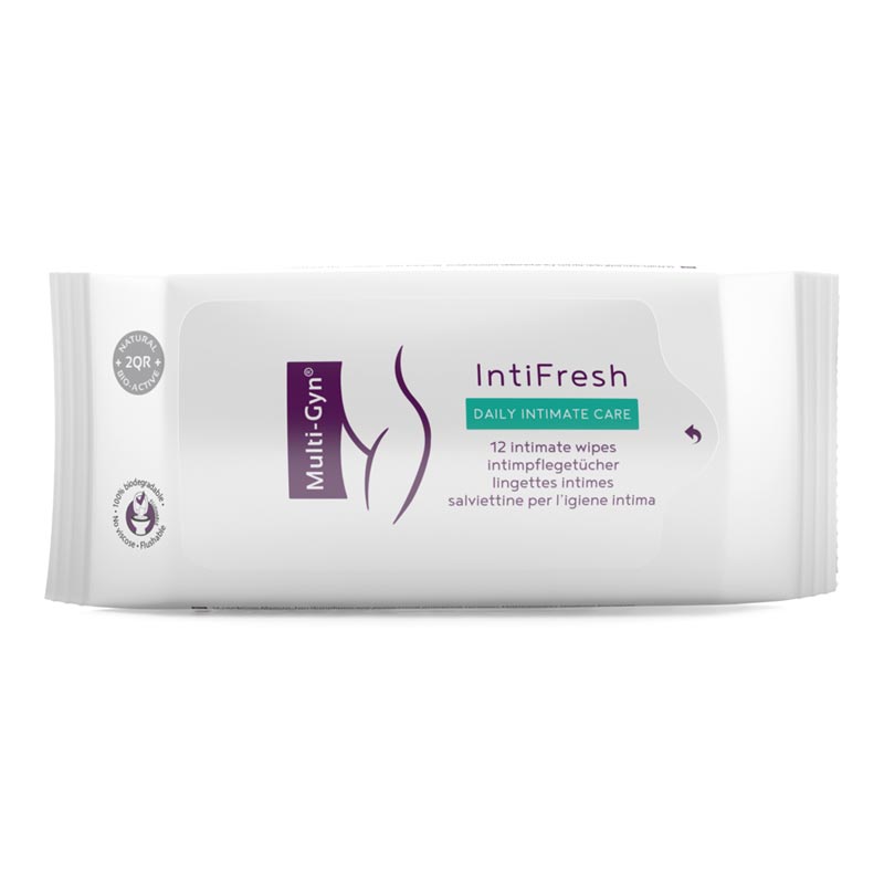Lingettes intimes rafraîchissantes IntiFresh