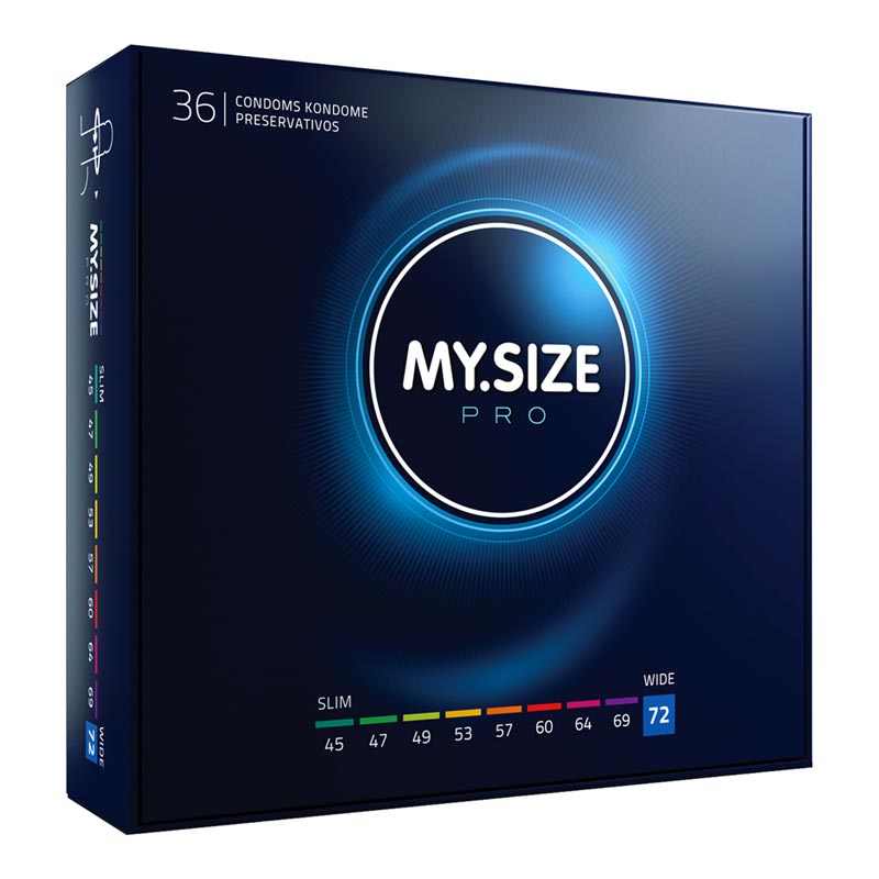 Préservatifs sur mesure Pro Taille 72
