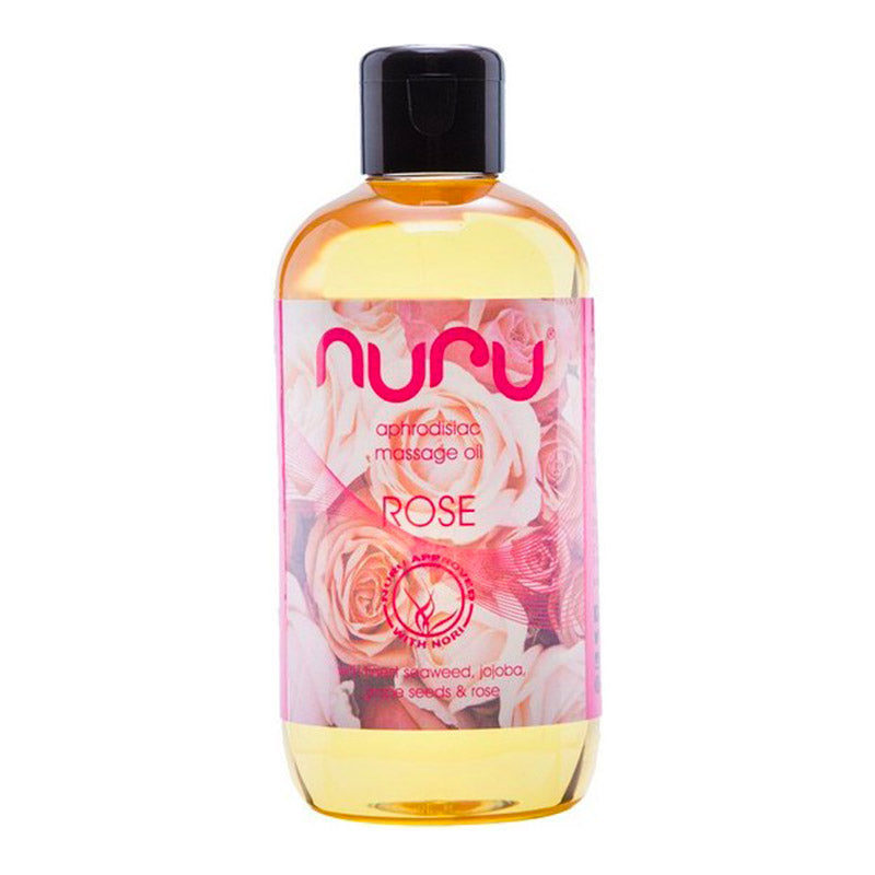Huile de Massage Nuru Senteur Rose
