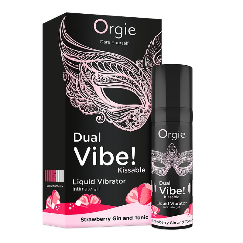 Gel Stimulant Comestible Gin Tonic & Fraise