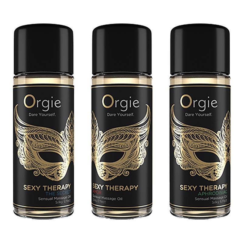 Coffret d'huiles de massage Sexy Therapy