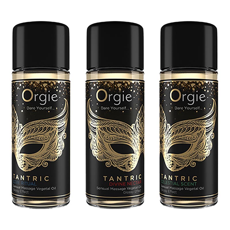 Coffret d'huiles de massage Orgie Tantric