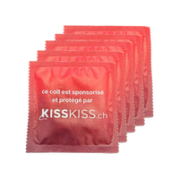 KissKiss.ch Natural Condoms with Fun Packaging