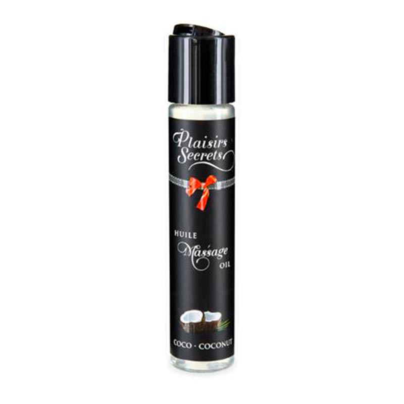 Huile de Massage Comestible Goût Coco