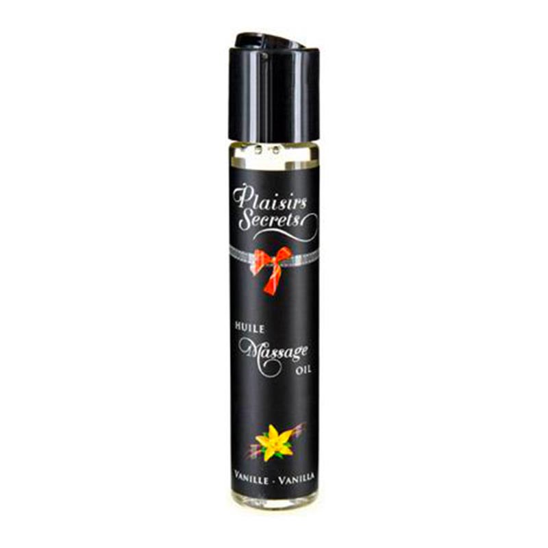 Huile de Massage Comestible Goût Vanille