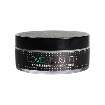 Poudre corporelle scintillante et comestible