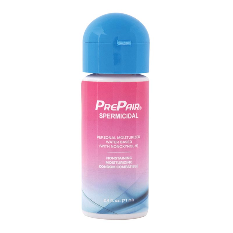 Lubrifiant Spermicide PrePair à base d'eau