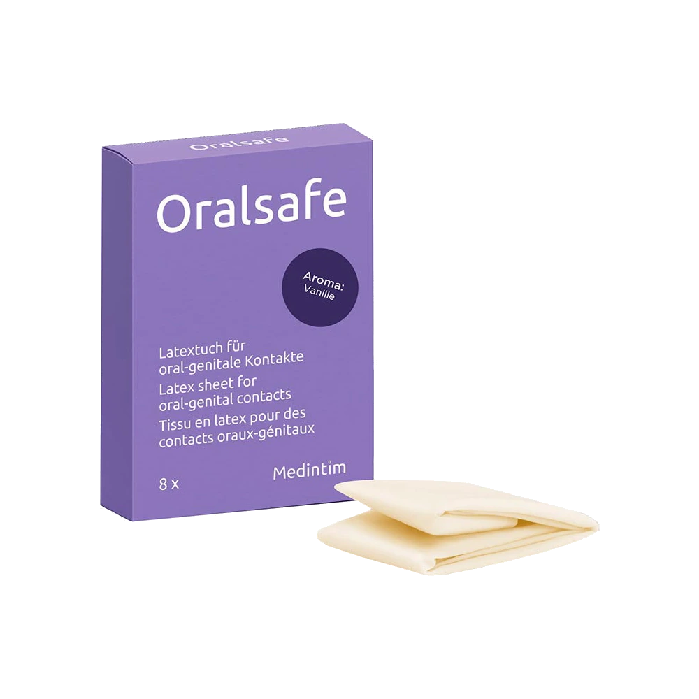 Préservatifs buccaux Oralsafe goût Vanille