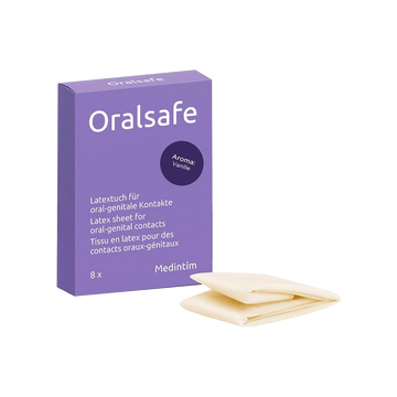 Préservatifs buccaux Oralsafe goût Vanille