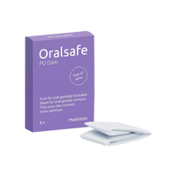 MEDintim Protection Orale Oralsafe Vanille (8 pcs)