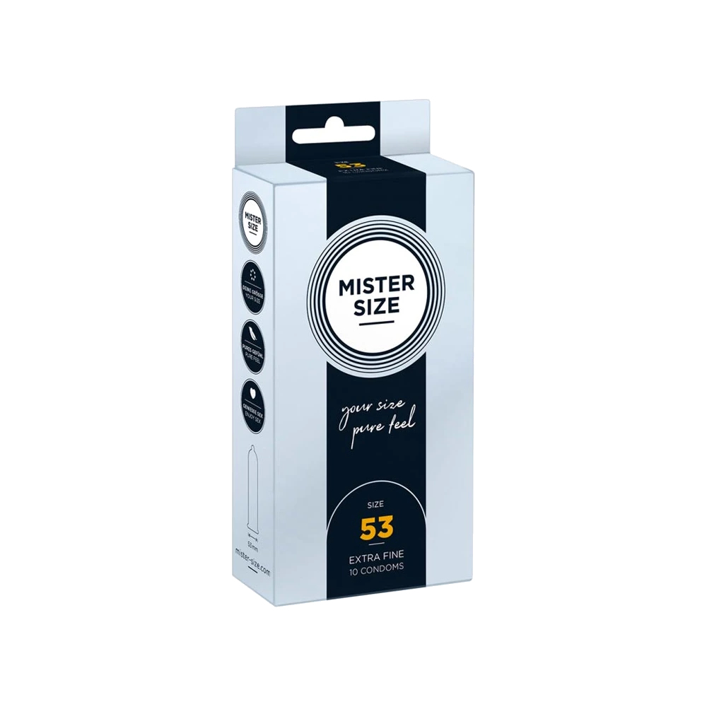 Préservatifs sur mesure Taille 53 mm