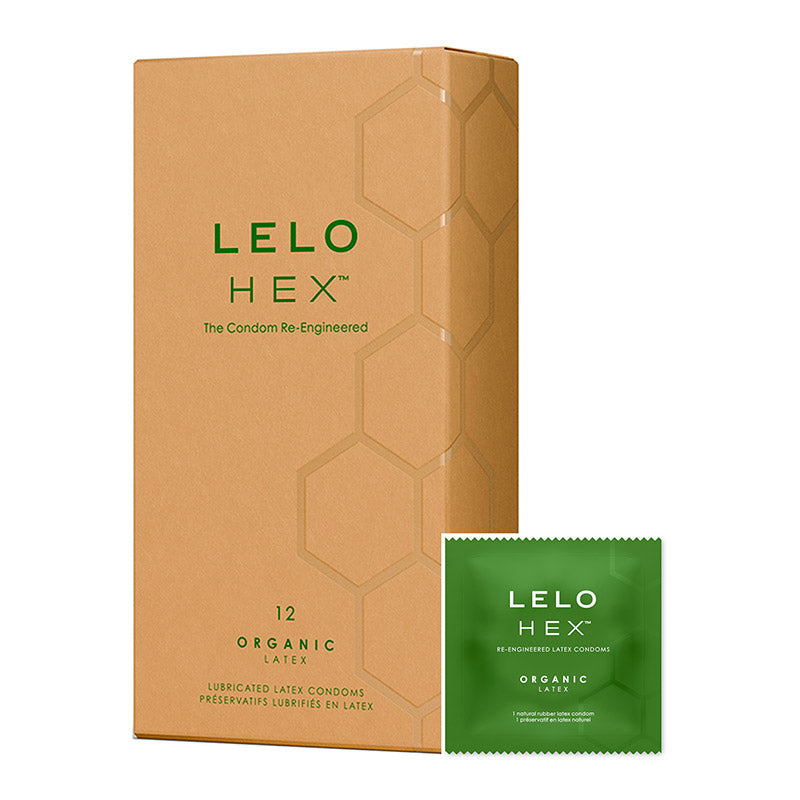 LELO Preservativi HEX Organic Naturali (36 pezzi)