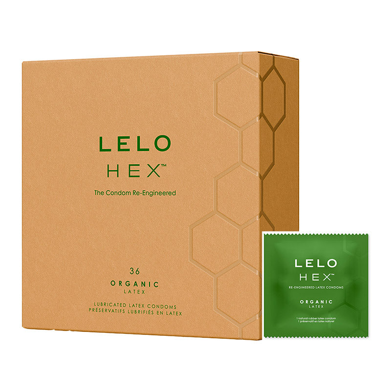 Préservatifs HEX Organic Naturels (36 pièces)