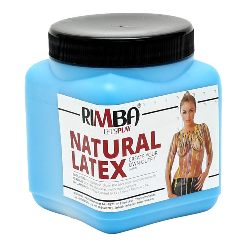 Latex liquide naturel bleu Rimba