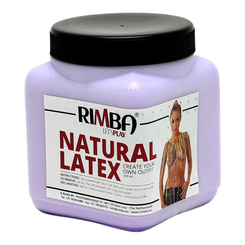 Latex liquide naturel violet Rimba