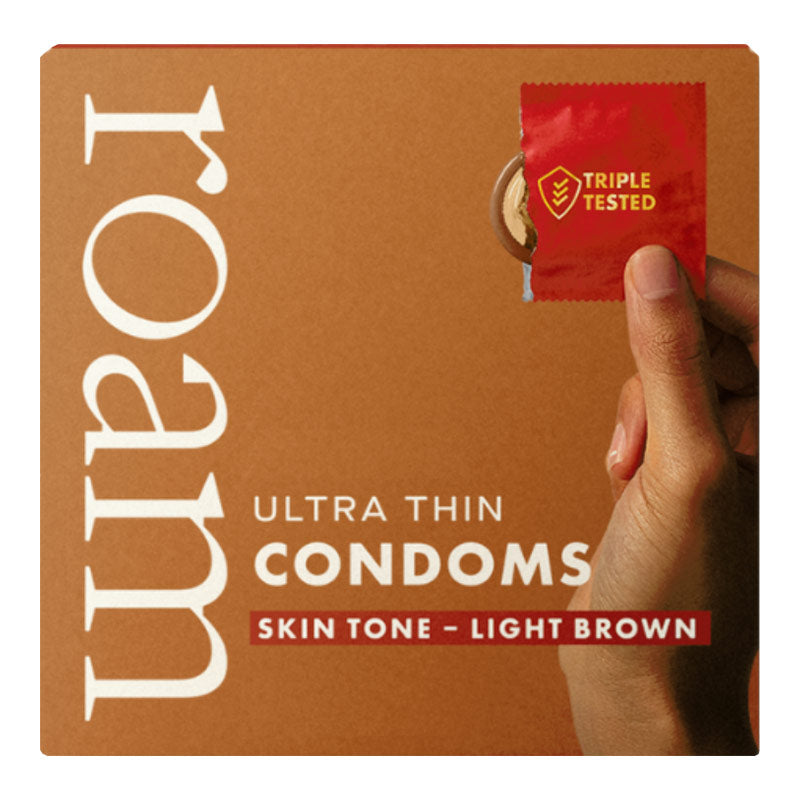 Préservatifs Skin Tone Brun Clair (12 pièces)