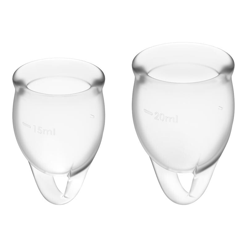 Coupes Menstruelles Satisfyer Feel Confident (Set de 2)