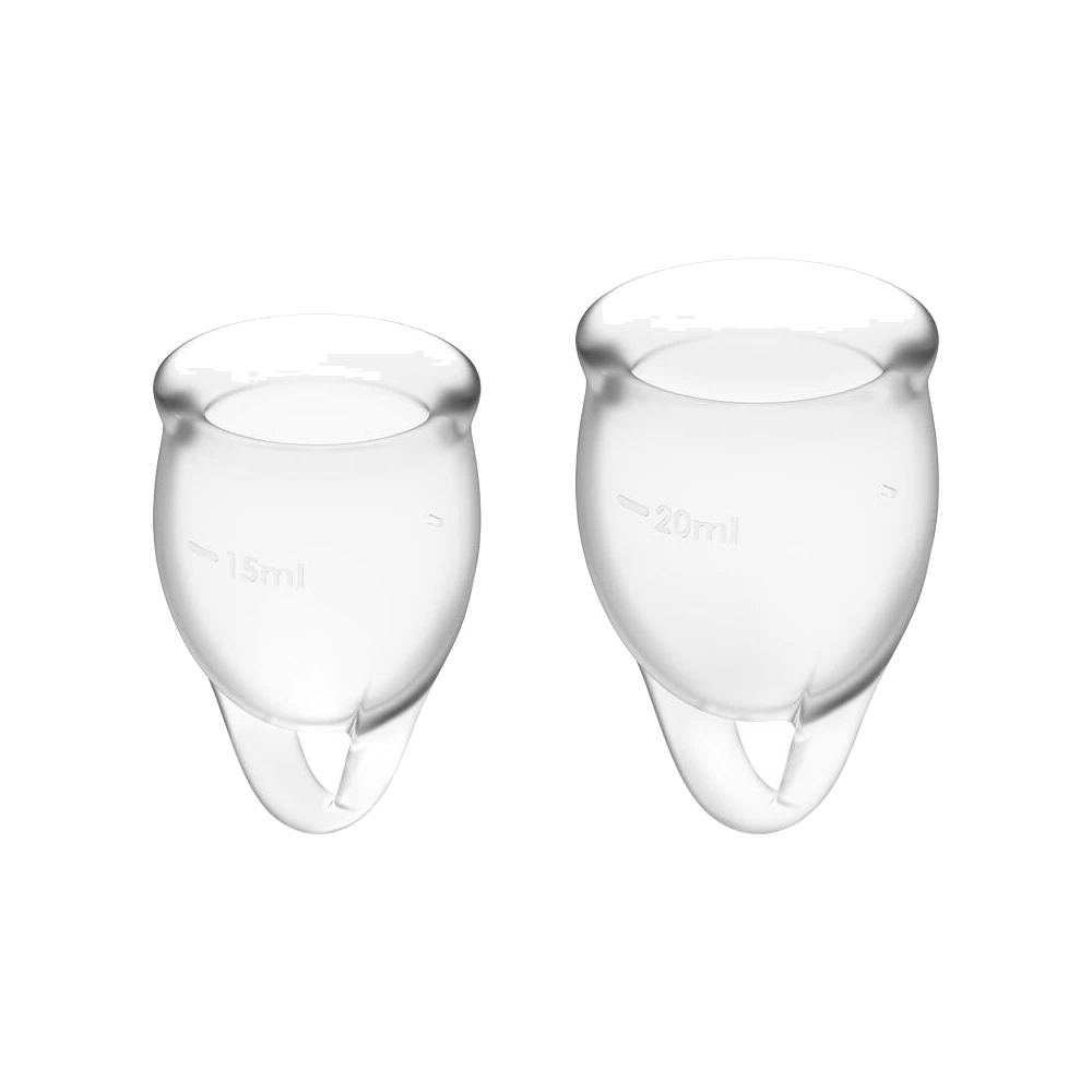 Coupes Menstruelles Satisfyer Feel Confident (Set de 2)