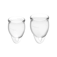 Coupes Menstruelles Satisfyer Feel Confident (Set de 2)